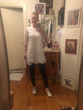 「ANN TAYLOR（アンテイラー）のアイテム（ワンピース/ドレス）」を使った、Kimさん（レディース・168cm）の夏コーディネート