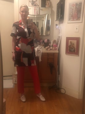 「ANN TAYLOR（アンテイラー）のアイテム（ワンピース/ドレス）」を使った、Kimさん（レディース・168cm）の夏コーディネート