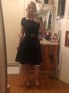 「ANN TAYLOR（アンテイラー）のアイテム（ワンピース/ドレス）」を使った、Kimさん（レディース・168cm）の夏コーディネート