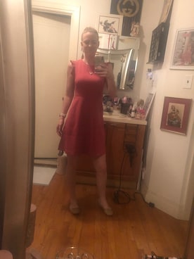 「ANN TAYLOR（アンテイラー）のアイテム（ワンピース/ドレス）」を使った、Kimさん（レディース・168cm）の夏コーディネート