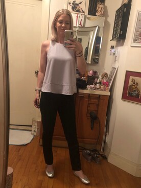 「ANN TAYLOR（アンテイラー）のアイテム」を使った、Kimさん（レディース・168cm）の秋コーディネート