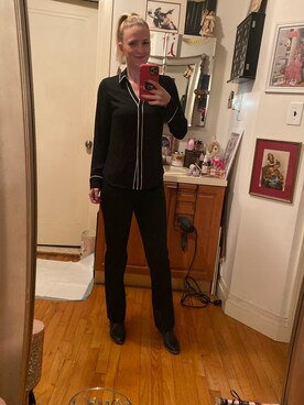 「EXPRESS（エクスプレス）のアイテム（トップス）」を使った、Kimさん（レディース・168cm）の秋コーディネート