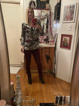 「ANN TAYLOR（アンテイラー）のアイテム」を使った、Kimさん（レディース・168cm）の冬コーディネート