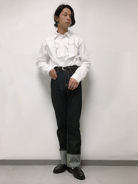 「アイテム（ファッション雑貨）」を使った、いくしまらいき🐻さん（メンズ・173cm）の秋コーディネート