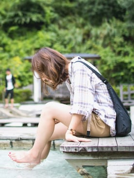 i　n　eさん（レディース・156cm）の夏コーディネート