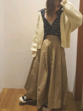 i n eさん(レディース・156cm)の秋コーディネート