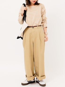 i n eさん(レディース・156cm)の春コーディネート