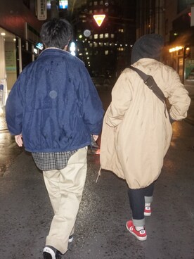 「SEVENDAYS=SUNDAY（セブンデイズサンデイ）のアイテム（モッズコート）」を使った、i　n　eさん（レディース・156cm）の春コーディネート