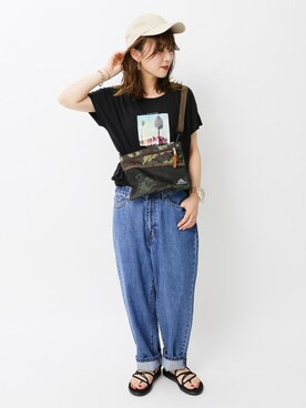 i n eさん(レディース・156cm)の春コーディネート
