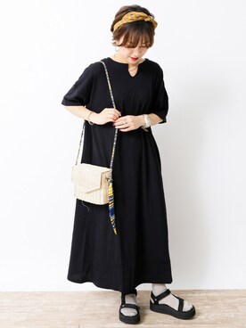 i　n　eさん（レディース・156cm）の夏コーディネート