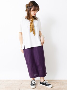 i　n　eさん（レディース・156cm）の夏コーディネート