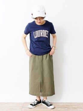 i　n　eさん（レディース・156cm）の夏コーディネート