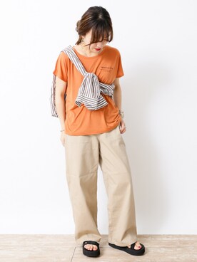 i　n　eさん（レディース・156cm）の夏コーディネート