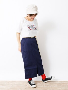 i　n　eさん（レディース・156cm）の夏コーディネート