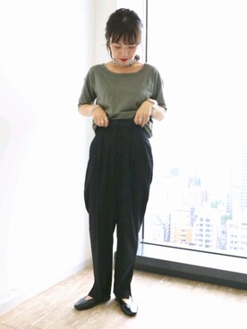 i　n　eさん（レディース・156cm）の夏コーディネート