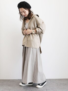 i　n　eさん（レディース・156cm）の夏コーディネート