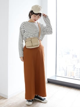 i　n　eさん（レディース・156cm）の夏コーディネート