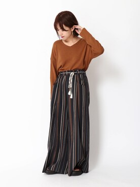 i　n　eさん（レディース・156cm）の秋コーディネート