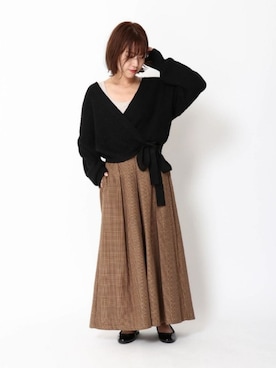 i n eさん(レディース・156cm)の秋コーディネート