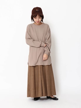 i　n　eさん（レディース・156cm）の秋コーディネート