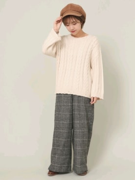 i　n　eさん（レディース・156cm）の秋コーディネート