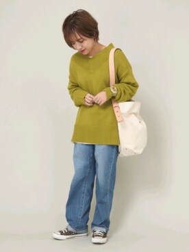i n eさん(レディース・156cm)の冬コーディネート