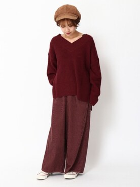 i n eさん(レディース・156cm)の冬コーディネート