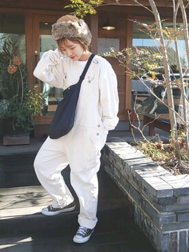 i　n　eさん（レディース・156cm）の冬コーディネート