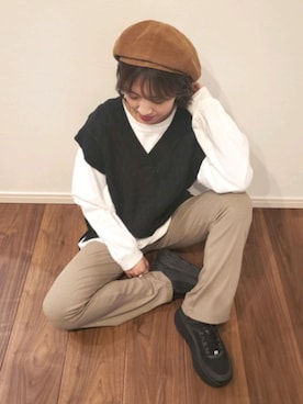 i　n　eさん（レディース・156cm）の冬コーディネート