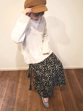 i n eさん(レディース・156cm)の冬コーディネート