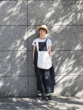 「JOURNAL STANDARD LUXE（ジャーナルスタンダード　ラックス）のアイテム（ワンピース/ドレス）」を使った、Kazumiさん（レディース・165cm）の春コーディネート