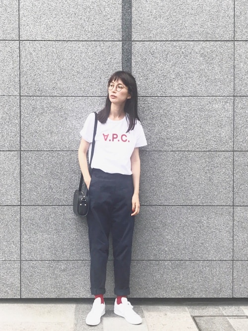 Kazumi A P C のtシャツ カットソーを使ったコーディネート Wear