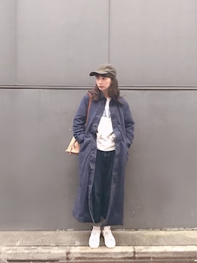「THE SHINZONE（ザ　シンゾーン）のアイテム（スウェット）」を使った、Kazumiさん（レディース・165cm）の秋コーディネート