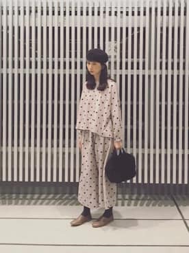 Kazumiさん（レディース・165cm）の冬コーディネート