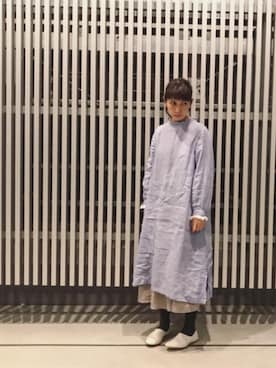 「a koloni（コロニー）のアイテム」を使った、Kazumiさん（レディース・165cm）の冬コーディネート