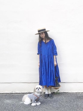 「a koloni（コロニー）のアイテム」を使った、Kazumiさん（レディース・165cm）の春コーディネート