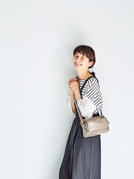 「kippis」｜Kazumiさん（レディース・165cm）の春コーディネート