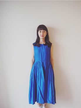 「a koloni（コロニー）のアイテム」を使った、Kazumiさん（レディース・165cm）の夏コーディネート