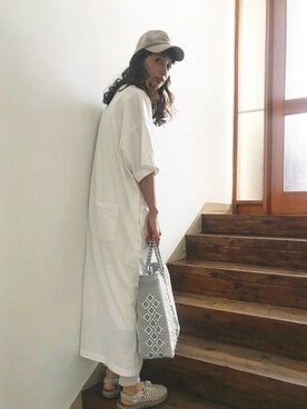 Kazumiさん（レディース・165cm）の夏コーディネート