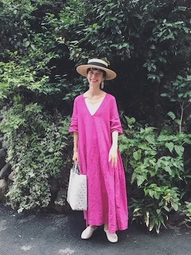 Kazumiさん（レディース・165cm）の夏コーディネート