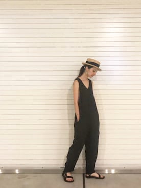 「a koloni（コロニー）のアイテム」を使った、Kazumiさん（レディース・165cm）の夏コーディネート