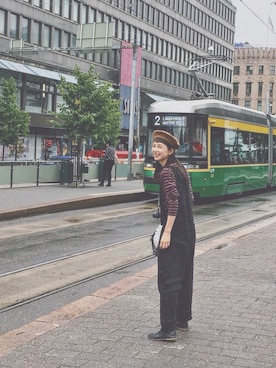 「a koloni（コロニー）のアイテム」を使った、Kazumiさん（レディース・165cm）の秋コーディネート