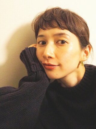 Kazumi使用「petite robe noire（pierced/ピアス）」的時尚穿搭