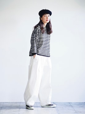 「シンプルおしゃれが好き」｜Kazumiさん（レディース・165cm）の秋コーディネート