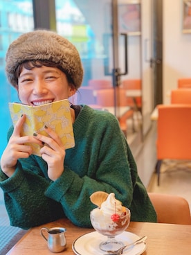 Kazumiさん（レディース・165cm）の冬コーディネート