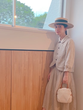 「BEAMS BOY（ビームスボーイ）のアイテム（その他アウター）」を使った、Kazumiさん（レディース・165cm）の春コーディネート