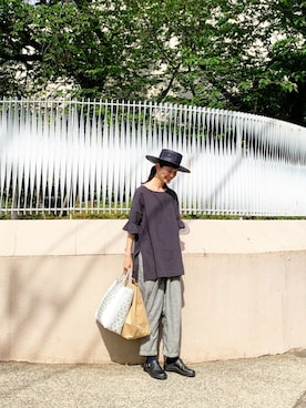 Kazumiさん（レディース・165cm）の春コーディネート