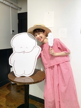 「alacrity（アラクリティー）のアイテム」を使った、Kazumiさん（レディース・165cm）の夏コーディネート