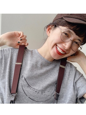 「RNA-N（アールエヌエーエヌ）のアイテム」を使った、Kazumiさん（レディース・165cm）の夏コーディネート