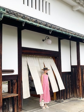 「a koloni（コロニー）のアイテム」を使った、Kazumiさん（レディース・165cm）の夏コーディネート